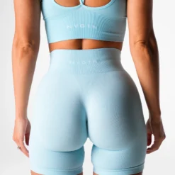 Pastel Blue Lift Seamless Shorts -NVGTN Store DSC03598 badffa7b 947b 4fc0 badb 735abfd7f1f6