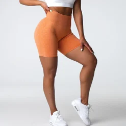 Burnt Orange Scrunch Seamless Shorts 9 Burnt Orange Scrunch Seamless Shorts -NVGTN Store DSC03616 70854dd3 ab16 4483 8a4b 225f1c5cce5d