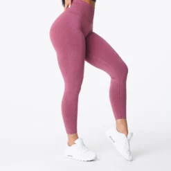 Maroon NV Seamless Leggings