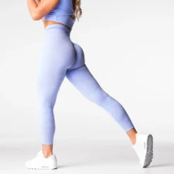 Periwinkle Digital Seamless Leggings