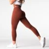 Chocolate Sport Seamless Leggings -NVGTN Store DSC03636 92e7db9e e116 47e4 bf86 b3dce75e79aa