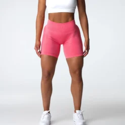 Coral Contour Seamless Shorts -NVGTN Store DSC03680