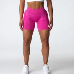Fuchsia Contour Seamless Shorts -NVGTN Store DSC03688
