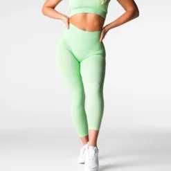 Pistachio Mid Rise Contour Seamless Leggings -NVGTN Store DSC03696 bcf4100d 61aa 4b58 99c6 47bcfd8f25c9