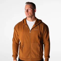 Copper Brown Elite Full Zip Hoodie