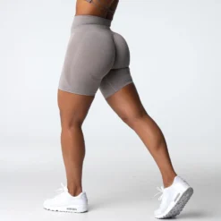 Taupe Contour Seamless Shorts