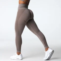 Taupe Contour 2.0 Seamless Leggings
