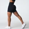 Black Contour 2.0 Seamless Shorts -NVGTN Store DSC03841 2
