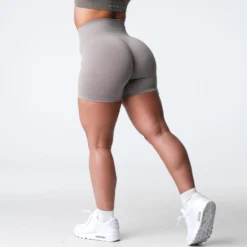 Taupe Pro Seamless Shorts