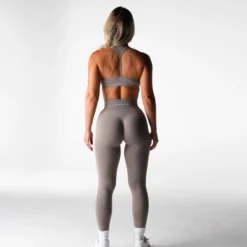 Taupe Core Seamless Bra 9 Taupe Core Seamless Bra -NVGTN Store DSC04208