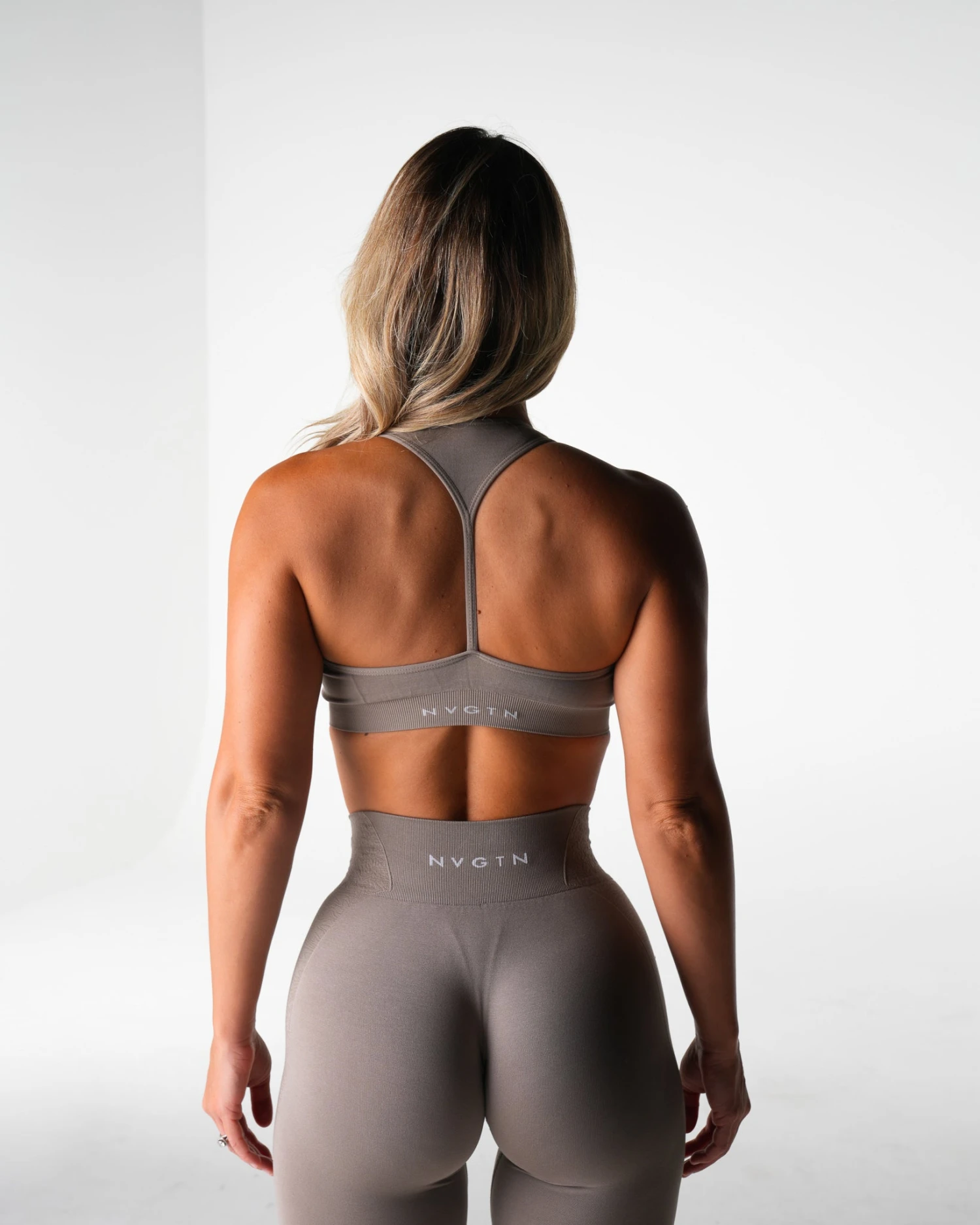 Taupe Core Seamless Bra 3 Taupe Core Seamless Bra