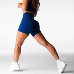 Oxford Harmony Ribbed Seamless Shorts -NVGTN Store DSC04231