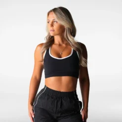 Black Classic Stride Bra