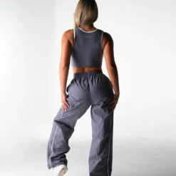 Grey Classic Stride Bra -NVGTN Store DSC04275