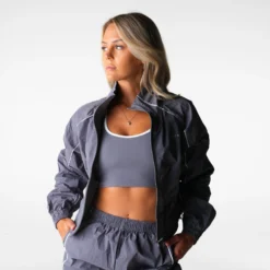 Grey Stride Windbreaker Jacket 8 Grey Stride Windbreaker Jacket -NVGTN Store DSC04282 d5b3c46c 2049 477b 9562 165d53b700b4
