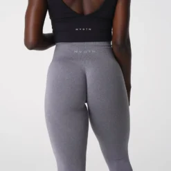 Grey NV Seamless Leggings -NVGTN Store DSC04293