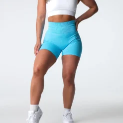 Aqua Scrunch Seamless Shorts -NVGTN Store DSC04296 7da1f02a be05 4d5f aa83 f1b9c303c83e