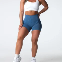 Slate Blue Contour Seamless Shorts -NVGTN Store DSC04332 b08d8747 f7ff 4769 a79d 2ccf8e3702c6