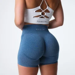 Slate Blue Contour Seamless Shorts -NVGTN Store DSC04339 ea69e15c 8841 42b5 b114 a8b6f560c4e0