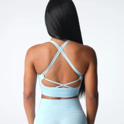 Pastel Blue Virtue Seamless Bra -NVGTN Store DSC04412