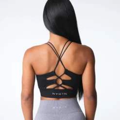 Black Thrive Seamless Bra