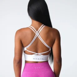 White Virtue Seamless Bra -NVGTN Store DSC04516