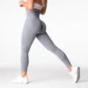 Grey Lift Seamless Leggings -NVGTN Store DSC04881