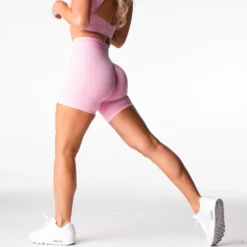 Baby Pink Pro Seamless Shorts