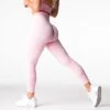 Baby Pink Digital Seamless Leggings -NVGTN Store DSC04923
