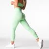 Pistachio Digital Seamless Leggings -NVGTN Store DSC04948