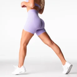 Lilac Lift Seamless Shorts -NVGTN Store DSC04961