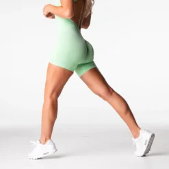 Pistachio Silhouette Seamless Romper -NVGTN Store DSC04995