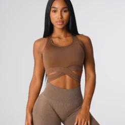 Mocha Sculpt Seamless Bra Top -NVGTN Store DSC05037
