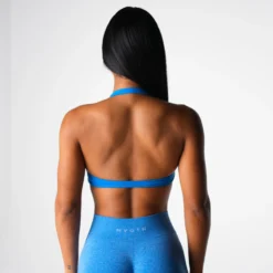 Ocean Blue Comeback Seamless Halter Bra -NVGTN Store DSC05084