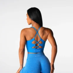 Ocean Blue Thrive Seamless Bra -NVGTN Store DSC05087