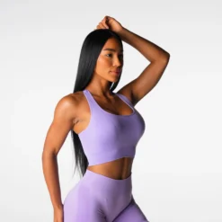 Lilac Thrive Seamless Bra -NVGTN Store DSC05104