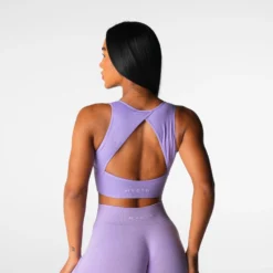 Lilac Empower Seamless Bra -NVGTN Store DSC05109