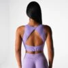 Lilac Empower Seamless Bra -NVGTN Store DSC05110