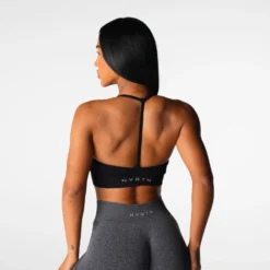 Black Wander Seamless Bra -NVGTN Store DSC05141