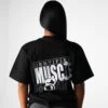 Black Muscle Mommy Graphic Tee -NVGTN Store DSC05149
