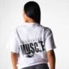 White Muscle Mommy Graphic Tee -NVGTN Store DSC05153