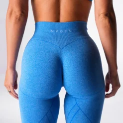 Ocean Blue Geo Seamless Leggings -NVGTN Store DSC05527