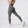 Khaki Green Contour Seamless Leggings -NVGTN Store DSC05786