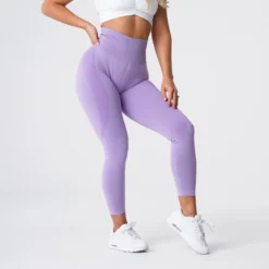 Lilac Contour Seamless Leggings -NVGTN Store DSC05794