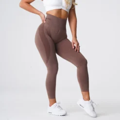 Cocoa Contour Seamless Leggings 9 Cocoa Contour Seamless Leggings -NVGTN Store DSC05837
