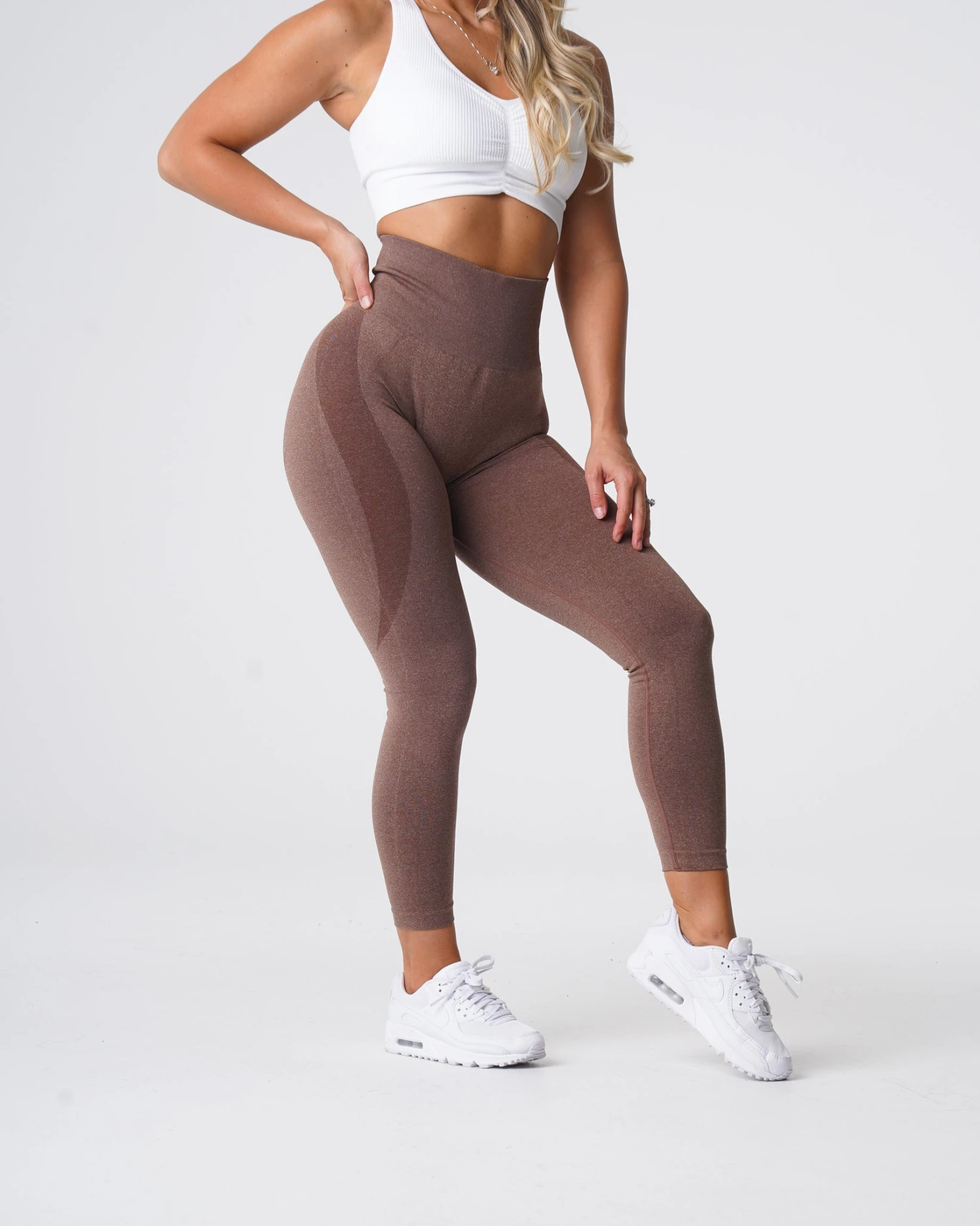 Cocoa Contour Seamless Leggings 6 Cocoa Contour Seamless Leggings - Image 4