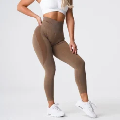 Mocha Contour Seamless Leggings -NVGTN Store DSC05841