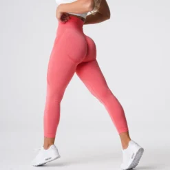 Coral Contour Seamless Leggings
