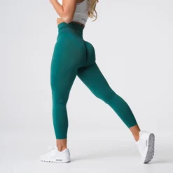 Emerald Solid Seamless Leggings