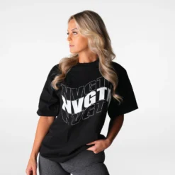 Black Wave Graphic Tee